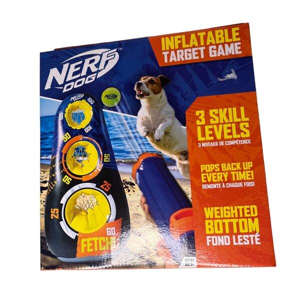 NERF Dog inflatable Target game Interactive Game - Picture 4 of 4